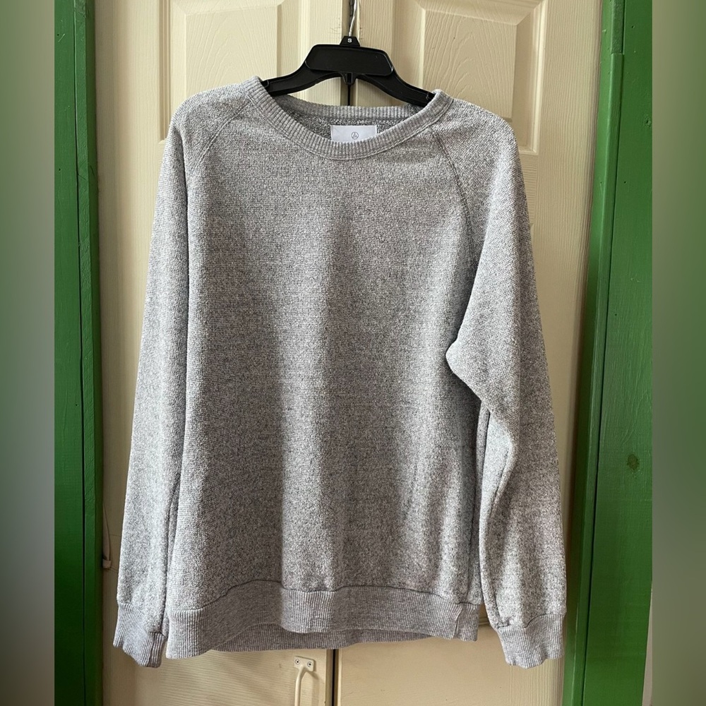Alternative Gray Crewneck Men's Sweater
